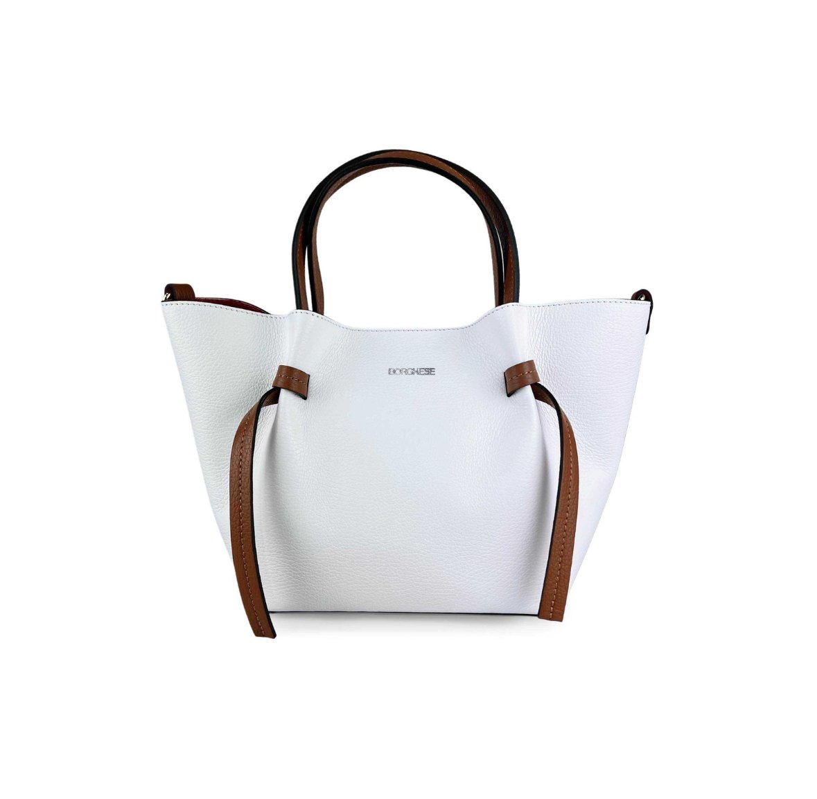 Borsa shopper da donna in vera pelle CAPRI - immagine 6