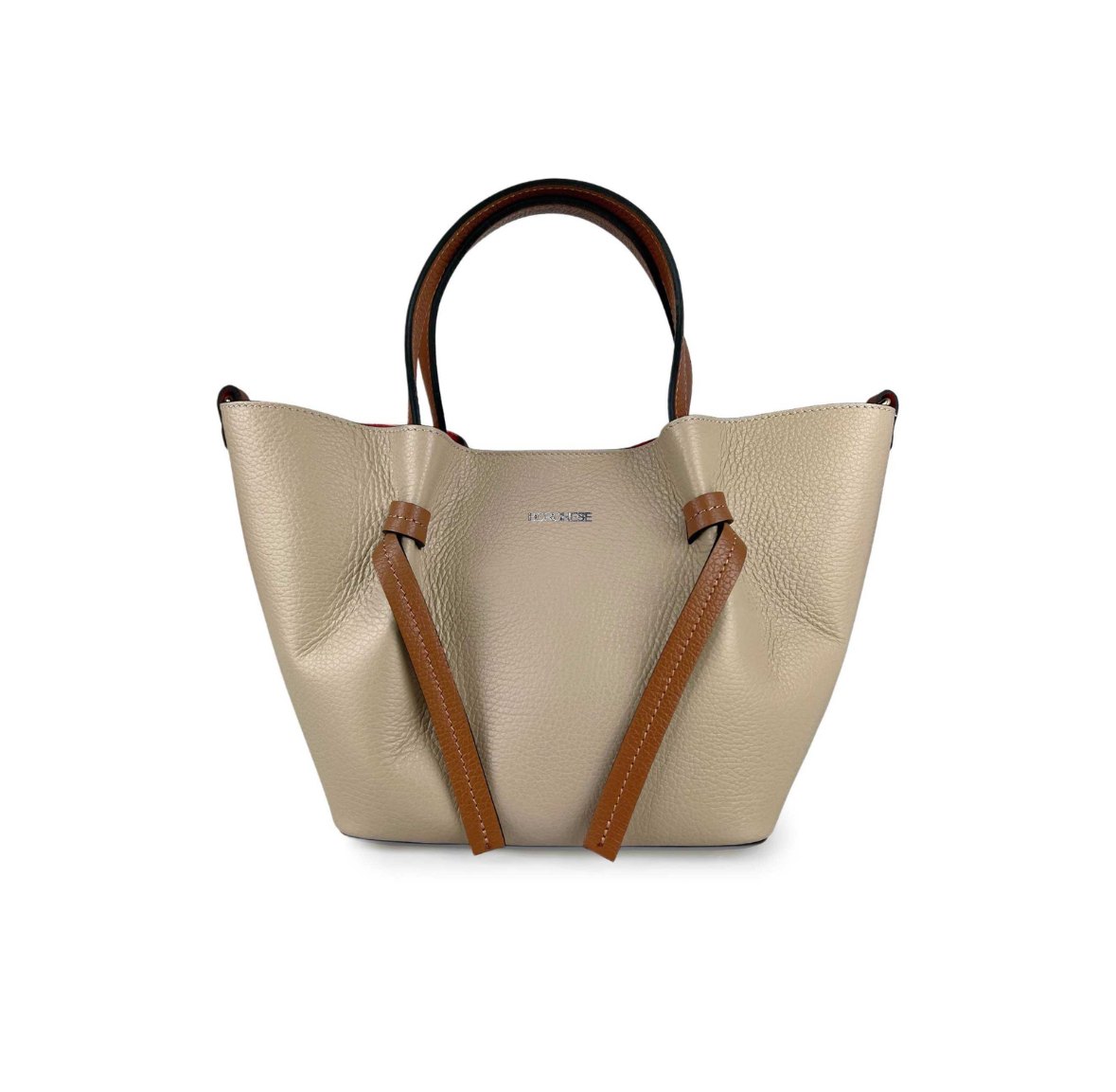 Borsa shopper da donna in vera pelle CAPRI - immagine 9