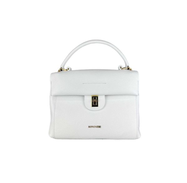 Borsa con pattina da donna in vera pelle KETTY
