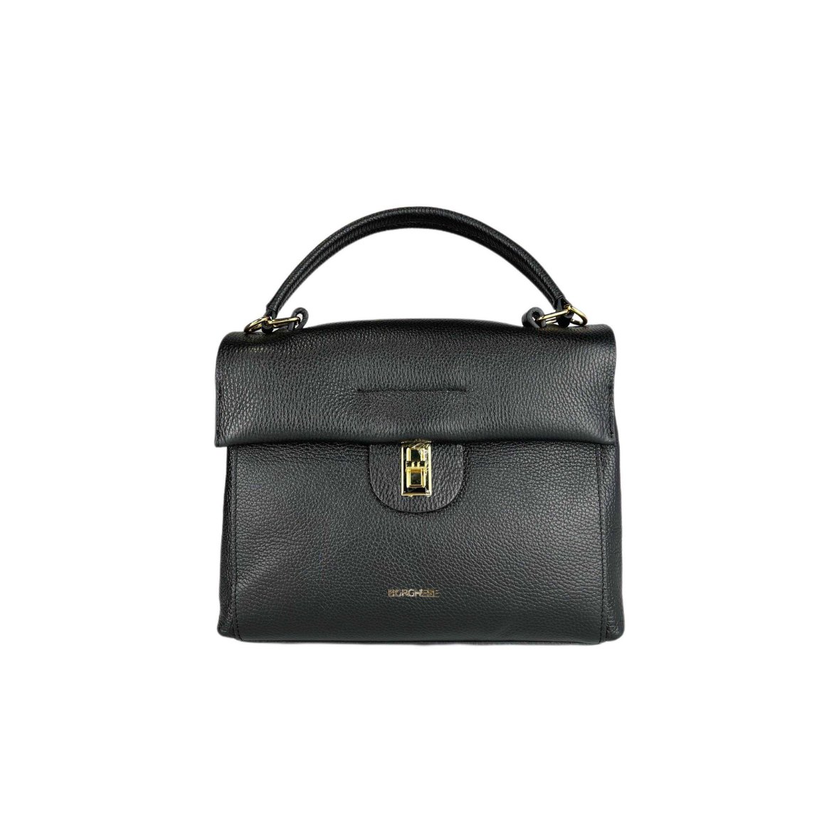 Borsa con pattina da donna in vera pelle KETTY - immagine 5