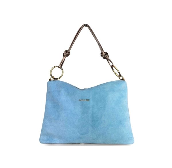 Borsa da donna in vera pelle scamosciata MIRIAM