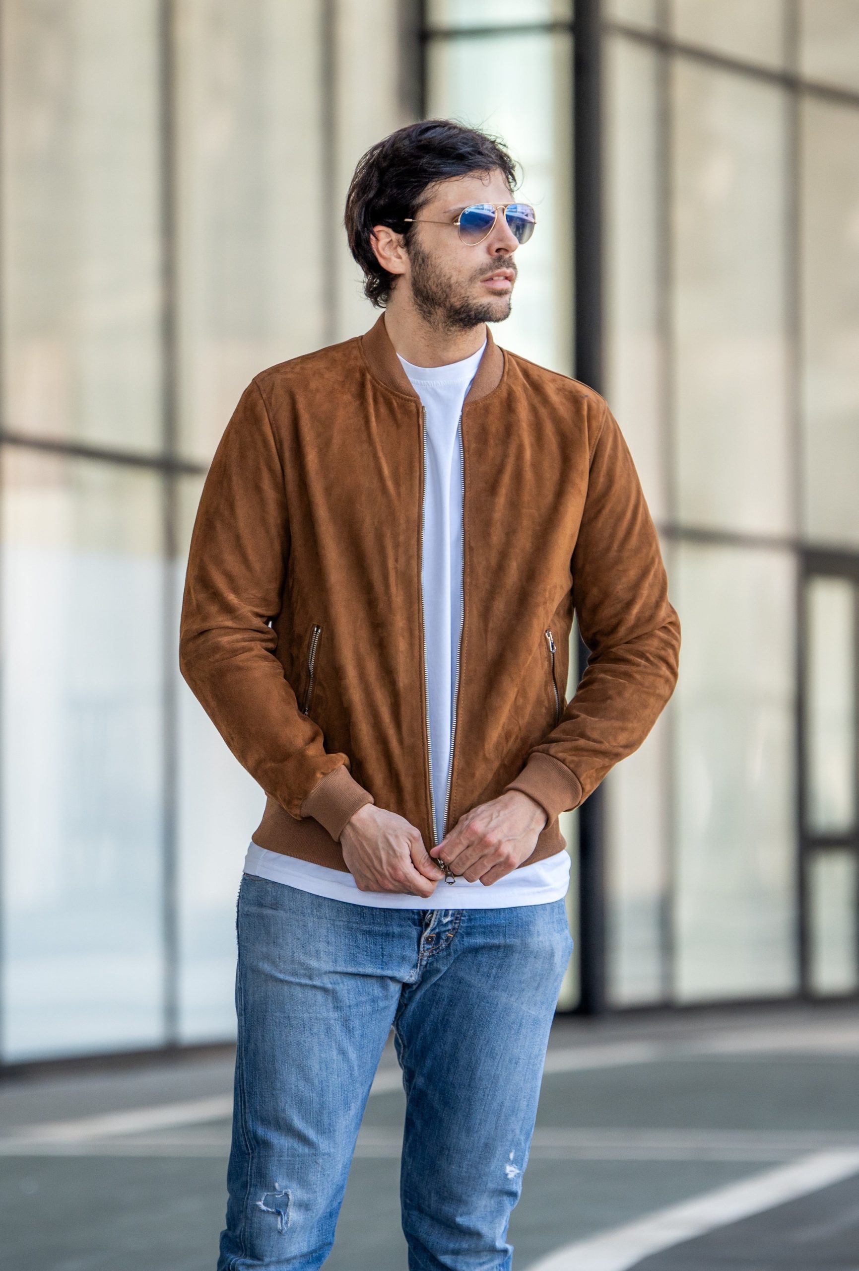 abbigliamento pelle uomo